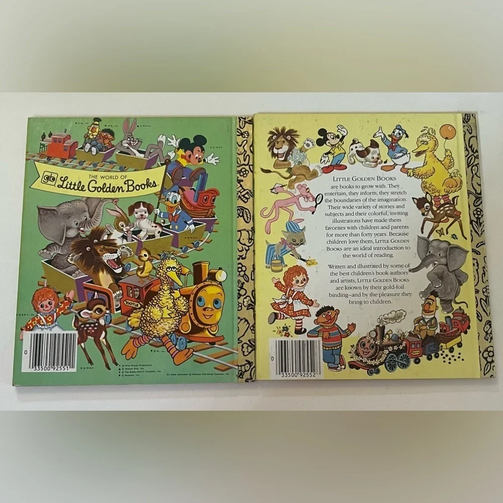 2 little golden books Heidi and Hansel & Gretel 1954